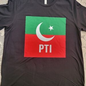 Graphic Black T-Shirt with PTI Design